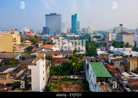 Sri Lanka, la capitale Colombo Banque D'Images