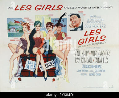 Les Girls - Film Poster Banque D'Images
