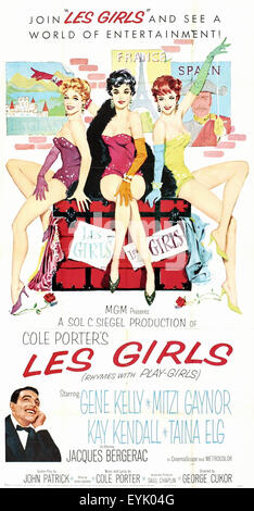Les Girls - Film Poster Banque D'Images