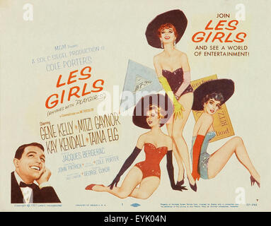 Les Girls - Film Poster Banque D'Images