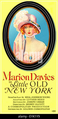 Peu vieux New-York - Marion Davies - Movie Poster Banque D'Images