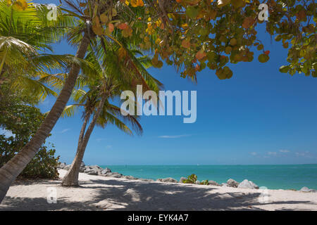 FORT ZACHARY TAYLOR STATE PARK BEACH KEY WEST FLORIDA USA Banque D'Images