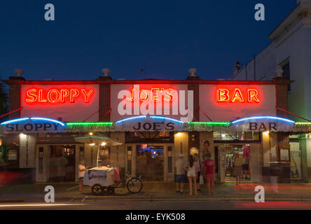 SLOPPY JOE'S BAR HISTORIQUE DUVAL STREET KEY WEST FLORIDA USA Banque D'Images