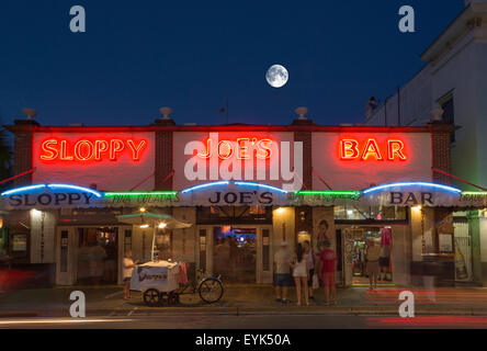 SLOPPY JOE'S BAR HISTORIQUE DUVAL STREET KEY WEST FLORIDA USA Banque D'Images