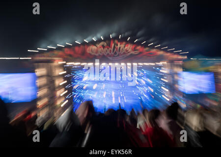 Kostrzyn Nad Odra, Pologne. 30 juillet, 2015. 21 Willa Arte Festival Woodstock - c'est le plus grand festival de musique en Europe Crédit : Piotr Dziurman/Alamy Live News Banque D'Images