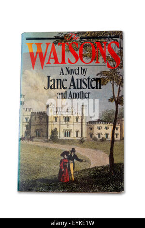 Copie du roman de Jane Austen Les Watsons Banque D'Images