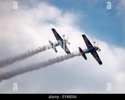 Le Red Bull l'équipe de voltige Matadors Banque D'Images