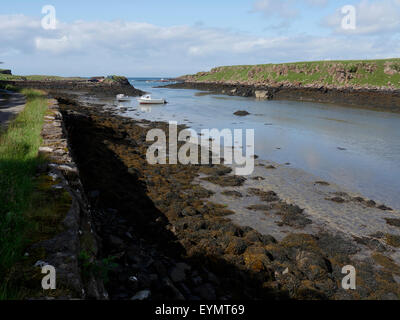 Croig estuaire, Isle of Mull, Scotland, Juillet 2015 Banque D'Images