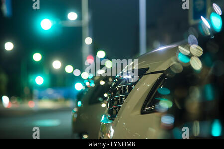 Parking voitures à Shibuya-Ku,Tokyo,Japon, Banque D'Images