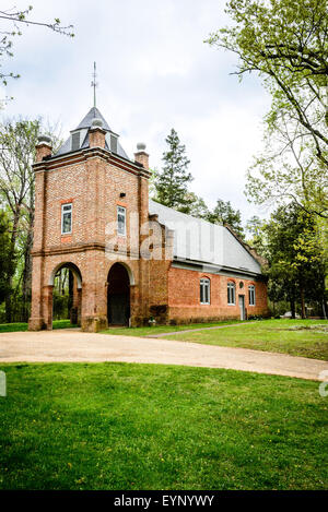 La paroisse Saint-Pierre, église St Pierre 8400 Lane, près de Talleysville, New Kent, Virginia Banque D'Images