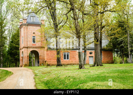 La paroisse Saint-Pierre, église St Pierre 8400 Lane, près de Talleysville, New Kent, Virginia Banque D'Images