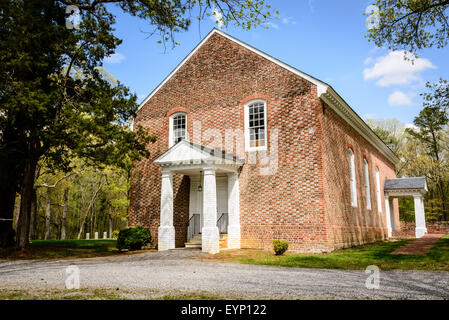 Église de fourche, vieille route de crête, Doswell, près de Ashland, Virginie Banque D'Images