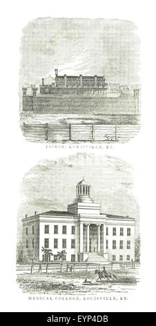 Image prise à partir de la page 395 de "Historical Sketches of Kentucky Banque D'Images