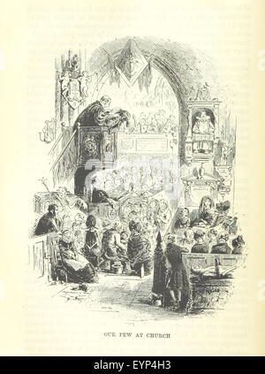 Image prise à partir de la page 48 de "Les Lettres de Charles Dickens. Edité par sa belle-sœur et sa fille aînée' image prise à partir de la page 48 de "Les Lettres de Charles Banque D'Images