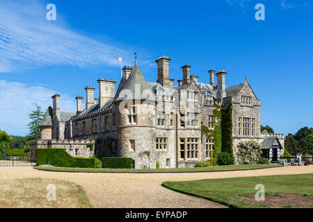 Beaulieu Palace House, accueil des Barons Montagu, Beaulieu, Hampshire, England UK Banque D'Images