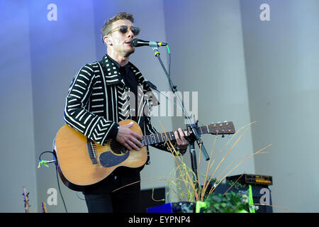 Grant Park. 06Th Aug 2015. 01 août, 2015. - Soins en live pendant le festival Lollapalooza 2015 à Grant Park. Chicago, USA/alliance Photo © dpa/Alamy Live News Banque D'Images