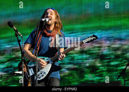 Grant Park. 06Th Aug 2015. 01 août, 2015. - Tame Impala en live pendant le festival Lollapalooza 2015 à Grant Park. Chicago, USA/alliance Photo © dpa/Alamy Live News Banque D'Images