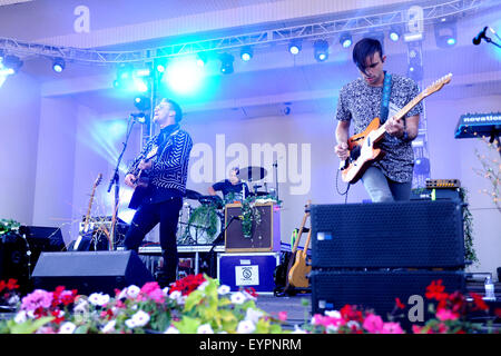 Grant Park. 06Th Aug 2015. 01 août, 2015. - Soins en live pendant le festival Lollapalooza 2015 à Grant Park. Chicago, USA/alliance Photo © dpa/Alamy Live News Banque D'Images