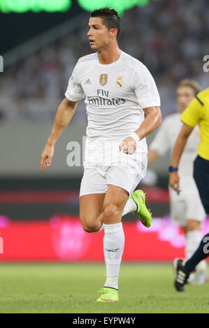 Shanghai, Chine. 30 juillet, 2015. Cristiano Ronaldo (Real) Football/soccer : 2015 Champions internationaux Cup match entre le Real Madrid 0(10-9)0 L'AC Milan au Stade de Shanghai à Shanghai, Chine . © AFLO/Alamy Live News Banque D'Images