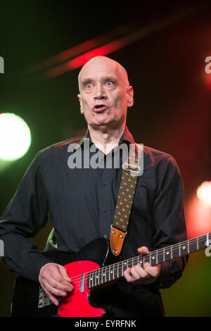 Wilko Johnson au Cambridge Folk Festival 2015 Banque D'Images