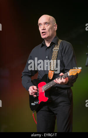 Wilko Johnson au Cambridge Folk Festival 2015 Banque D'Images