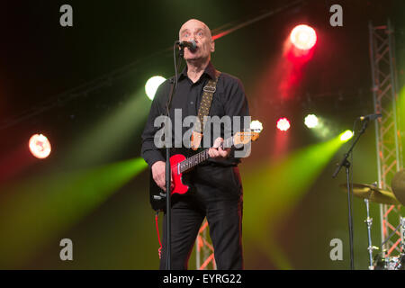 Wilko Johnson au Cambridge Folk Festival 2015 Banque D'Images