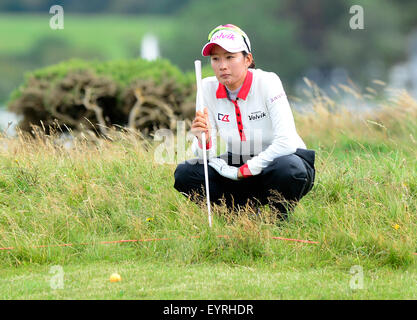 Turnberry, Ecosse. 09Th Aug 2015. Ricoh Womens British Open Golf tour final le jour 4. Chelia Choi le 16 : Action de Crédit Plus Sport/Alamy Live News Banque D'Images