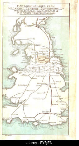 Swaledale Wensleydale et Guide ... L'Illustre Image réalisée à partir de la page 82 'Wensleydale et Guide Swaledale Banque D'Images