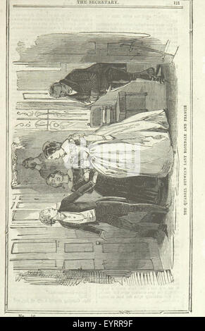 Image prise à partir de la page 131 de "La secrétaire ; ou circonstancielle, Banque D'Images