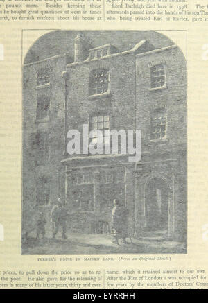 Old and New London, etc. Image prise à partir de la page 135 de "Old and New London, Banque D'Images