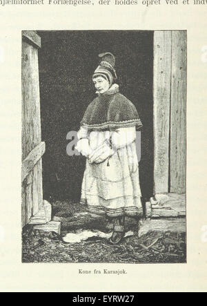 En vertu de l'Nordlysets Straaler. Terre Lappernes Skildringer fra image prise à partir de la page 158 de "En vertu de l'Nordlysets Straaler Skildringer Banque D'Images