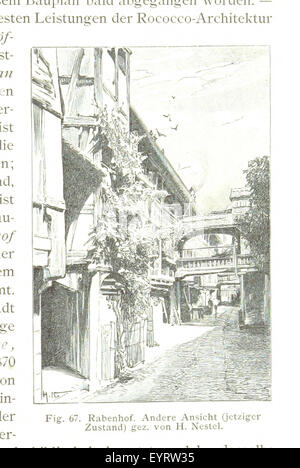 Image prise à partir de la page 159 de "trassburg und seine Bauten. Herausgegeben vom Architekten- und für Ingenieur-Verein Elsass-Lothringen. 655 Abbildungen mit en texte, etc' image prise à partir de la page 159 de "trassburg und seine Bauten Banque D'Images