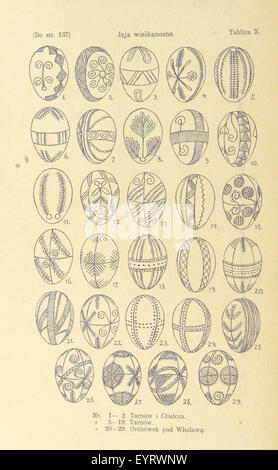 Image prise à partir de la page 168 de "Chełmskie. Obraz ethnographique. (Tom. 2. Materyałów pośmiertnych wydał Z I. Kopernicki.)' Image réalisée à partir de la page 168 "Chełmskie Obraz ethnographique (Tom Banque D'Images