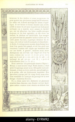 Notre voyage aux pays bibliques image prise à partir de la page 169 de notre voyage aux pays Banque D'Images