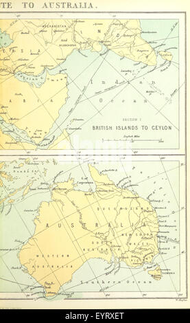 La Terre et ses habitants. La section européenne de la Géographie universelle par E. Reclus. Edité par E. G. Ravenstein. Illustré par ... gravures et cartes image prise à partir de la page 181 de "La Terre et ses Banque D'Images