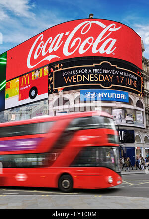 Piccadilly Circus, Londres, Royaume-Uni Banque D'Images