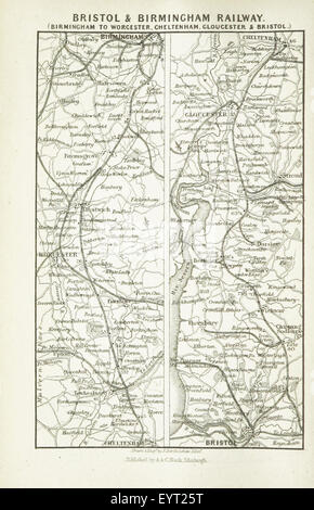 Black's Guide routier et ferroviaire en Angleterre et au Pays de Galles. Quatorzième édition Image prise à partir de la page 248 du 'Black's route et chemin de fer Banque D'Images