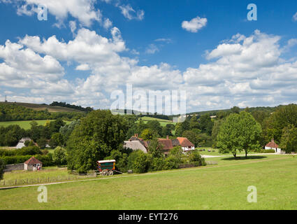 Le Weald et Downland Open Air Museum, Singleton, West Sussex. Banque D'Images