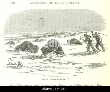 Image prise à partir de la page 254 de 'Massacres des montagnes. Une histoire de la guerre des Indiens du Far West ... L'Illustre' image prise à partir de la page 254 de 'Massacres des montagnes Banque D'Images