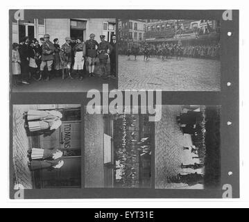 Fonds de souvenirs de guerre canadiens de guerre officielle canadienne Volume 4 photographies Banque D'Images