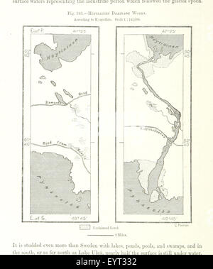 La Terre et ses habitants. La section européenne de la Géographie universelle par E. Reclus. Edité par E. G. Ravenstein. Illustré par ... gravures et cartes image prise à partir de la page 264 de "La Terre et ses Banque D'Images