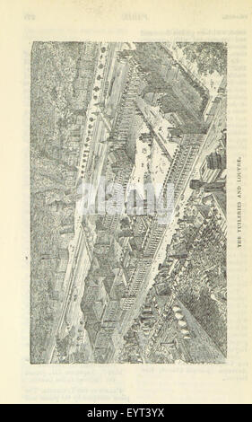 Une image tirée du « Guide européen d'Appleton », présentant une section consacrée à divers pays européens, avec des cartes et des descriptions de sites et monuments remarquables à travers l'Europe. Banque D'Images