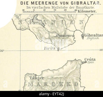 La carte '.' extraites de Flickr ID 11215630504 Image prise à partir de la page 285 de "und Abhandlungen naturwissenschaftliche Coordonnées géographiques Banque D'Images