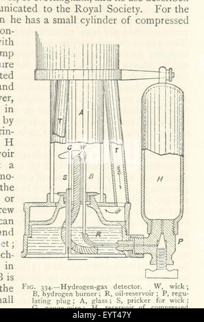 Image prise à partir de la page 287 de 'Mining. An Elementary Treatise on l'obtention des minéraux' Image réalisée à partir de la page 287 'Mining An Elementary Treatise Banque D'Images