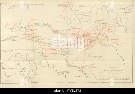 Les tribus autochtones de l'Australie centrale. [Avec illustrations.] Image prise à partir de la page 299 de "Les tribus autochtones de Banque D'Images