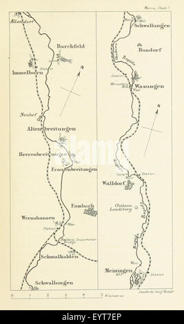 Voyages de camping sur des fleuves allemands, etc. Image prise à partir de la page 37 de "Voyages de camping sur l'allemand Banque D'Images