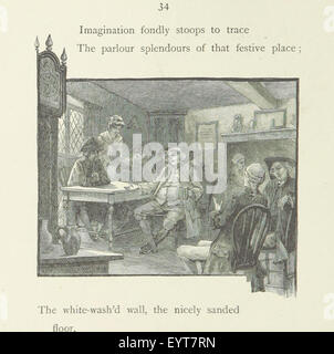 Image prise à partir de la page 38 de "le village abandonné, etc' image prise à partir de la page 38 de "le village abandonné, etc' Banque D'Images