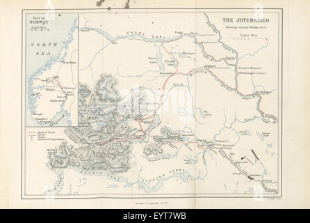 Trois en Norvège ; par deux d'entre eux [I. A. W. et Lees Clutterbuck]. Avec la carte et ... illustrations ... à partir de croquis par les auteurs de droit prises à partir de la page 383 de "trois en Norvège ; par Banque D'Images