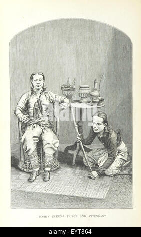 Une image de la page 386 de 'le pays de l'éléphant blanc', représentant des scènes de l'Asie du Sud-est pendant les voyages de l'auteur à travers la Birmanie, le Siam, le Cambodge et la Cochinchine en 1871-2. Banque D'Images