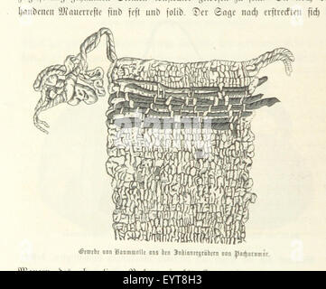 Image prise à partir de la page 400 de "Reise der österreichischen Fregatte Novara um die Erde in den Jahren 1857-1859 unter den Befehlen des Commodore B. von Wüllerstorf-Urbair. Geognostische (Physikalische und Erinnerungen von A. c. Humboldt.) [Les dessins par l'image prise à partir de la page 400 de "Reise der österreichischen Fregatte Banque D'Images